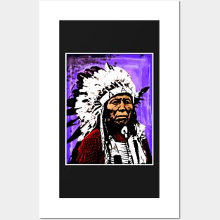 Chief Flying Hawk Posters and Art